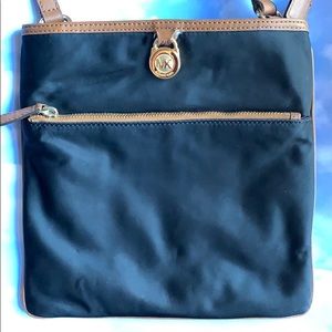 MICHAEL KORS Black Nylon Crossbody Bag